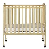 Dream On Me 2 in 1 Lightweight Folding Portable Stationary Side Crib [並行輸入品]