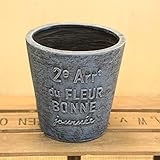 ナチュラルガーデン雑貨/鉢：ドゥーアローサークル* デニムブルー【GF1617】