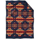 Pendleton Woolen Mills Muchacho Baby Blanket, Indigo by Pendleton Woolen Mills [並行輸入品]