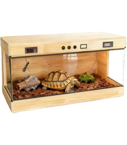Amazon | Hxuolueヤモリ ケージ 木製飼育ケージトカゲ 飼育セット 通気