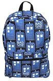 Doctor Who Tardis Bad Wolf All-over Print Sublimated Backpack [並行輸入品]