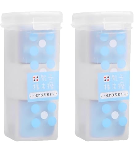 Amazon | ピュアホワイトキューブ消しゴム 学生キューブ正方形消しゴム