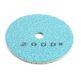 DealMuxダイヤ5mmの厚さ2000グリットのダイヤモンド研磨研削パッド、10センチメートル、ブルー