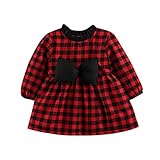 Karchi女の子 子供服 蝶結び チェク柄 暖かい ドレス裾 春 秋 ガールズ キッズ ベビー ロング丈コート カジュアル 防寒 アウター 通学 通園 可愛い 70 80 90 100シンプル ジャ