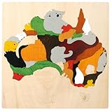 ジョージ・ラック・パズル/GEORGE LUCK PUZZLE/木のパズル/地図のパズル・オーストラリア/GL225