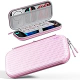 BJBT Switch 2ケース Nintendo Switch 2対応 収納バッグ 耐衝撃 ポーチ ゲームカード12枚収納 ピンク