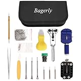 Bagerly 時計 工具 調整工具 腕時計 オープナー 電池交換 修理 工具セット 道具セット 163点