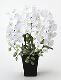 アートフラワー 造花 プリンセス胡蝶蘭W〔テーブルタイプ〕フラワーアレンジメント インテリア 光触媒 花 スプレー インテリアグリーン 胡蝶蘭 消臭 大型