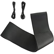 Amazon | 編編むハンドルカバー グレー/ブラック Sサイズ（外径