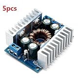 ILS - 5 pieces DC-DC 8A DC5-30V 150KHz Automatic Step Up Step Down Adjustable Power Module