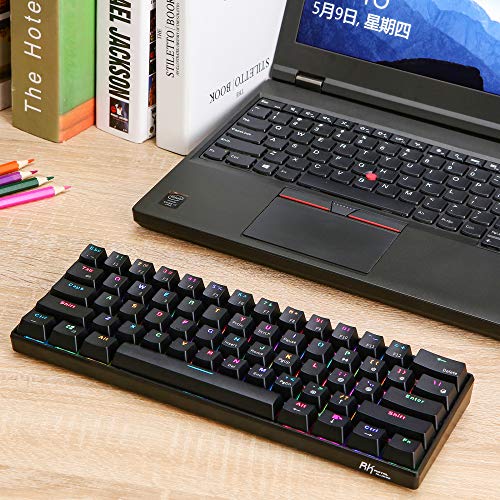 RK Royal Kludge(アールケーロイヤルクラッジ) / RK61 ゲーミングキーボード 茶軸の画像2