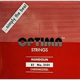 [OPTIMA]オプティマ マンドリン弦 レッド セット弦 8本入り