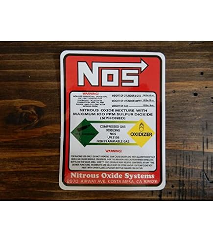 Amazon | NOS ニトロ アメリカン雑貨 ワイルドスピード STICKER