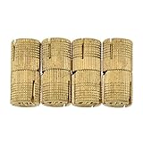 Viviseason (ビビシーズン)4個入り 蝶番 円筒形 純銅真鍮ヒンジ ジュエリーボックス用 隠し見えないヒンジ 箱掛け金 ネジに付き 装飾 金具 180度