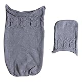 (ラランドリー) laraandlory コスチューム 寝相アート ベビー服　着ぐるみ 新生児 赤ちゃん スリーパー (グレー)