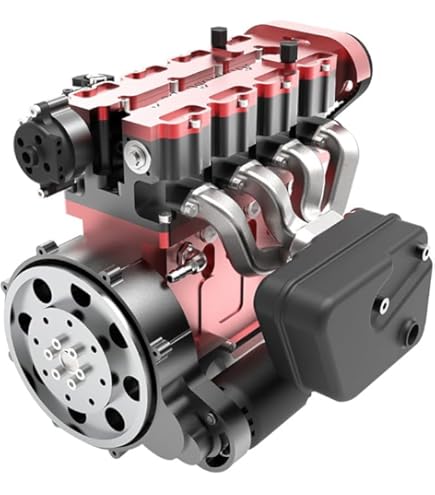 Amazon.co.jp: ToyGhillied V8エンジンモデルキット 1/10 8気筒4