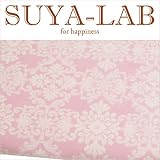SUYA-LAB:ふわふわコットンブランケット クレスト ピンク 22301-16410/105