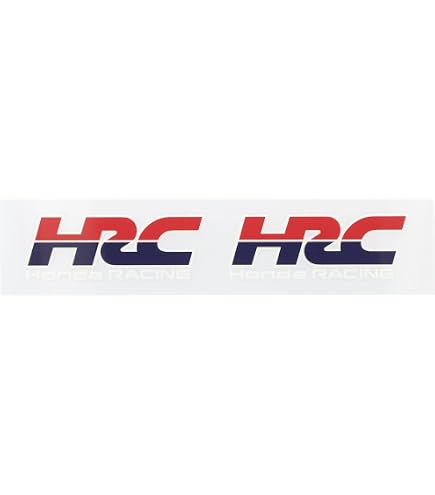 Amazon.co.jp: HRC (ホンダ・レーシング) 公式 ステッカー 耐候 転写