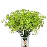 kaimao 9個人工Gypsophila Flower / Fake美しい花、ウェディングパーティーホーム装飾 グリーン JAPACEHS0740-G