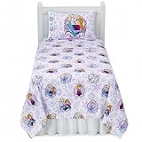Disney Frozen Anna & Elsa Flannel Sheet Set Full Bed Sheets Bedding [並行輸入品]