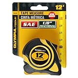Olympia Tools 43-231 3/8-Inch by 12-Feet Tape Measure SAE [並行輸入品]