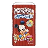 ユニ・チャーム マミーポコ パンツ　たっぷり吸収 ビッグサイズ　３８枚　5個セット