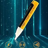 Liebeye 検電ドライバー テスト ペンシル デジタル LED VD02 非接触式 エレクトロプローブ 超安全 試験ペンシル 誘導試験ペン