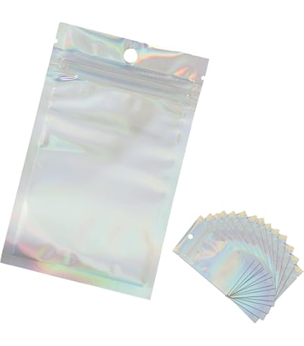 Amazon.co.jp: オーロラチャック袋 200枚セット ラッピング 商品梱包