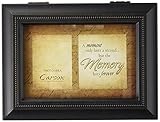 Carson Home Accents 17949 Moment Memories Bereavement Music Box, 8-Inch by 6-Inch by 2-3/4-Inch