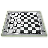 MAC-T PE08646 Giant Floor Game - Checkers, Mat Size: 70" x 63" x 3/16" [並行輸入品]