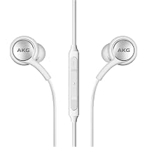 2019 Stereo Headphones for Samsung Galaxy S10 S10e S10 Plus - Designed by  AKG - with Microphone (White) : Amazon.com.au: Electronics