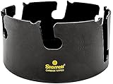Starrett MPH0500 Steel Tungsten Carbide Tipped Fastcut Multi-Purpose Hole Saw, Carbide Teeth, 5 Diam