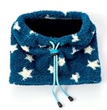 キーストーン マシュマロファイバー キッズネックウォーマー スターブルー MANE12SB