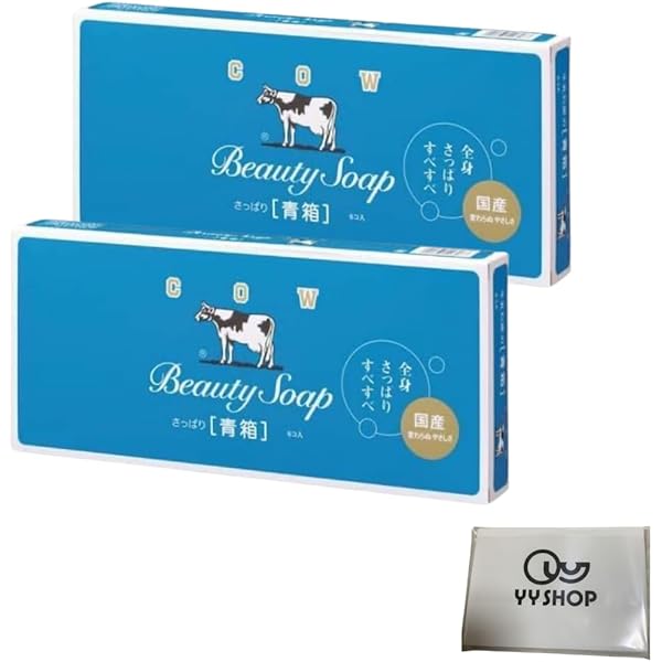 Amazon | カウブランド石鹸 赤箱90gx6個 青箱85gx6個セット 牛乳
