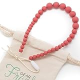 Dear Frank 'Ava' Nursing Necklace for Mom | Silicone Teething Necklaces Make the Perfect Baby Shower