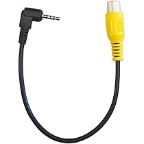 【2.5mm4極→RCAプラグ×2(L/R)】 変換ケーブル Amazon | F-Factory 2.5mm 4極 RCA 変換ケーブル 2.5mm L型 4極