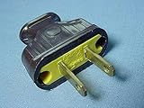Eaton BP1912B-SP-L 15-Amp, 125-Volt 2-Wire Plastic Plug, Brown [並行輸入品]