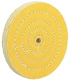 Woodstock D2514 6-Inch by 50 Ply by 1/2-Inch Hole Buffing Wheel [並行輸入品]
