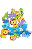 (Goldgarden) キッズ バランスパズル おもちゃ 動物 知育玩具 (A)