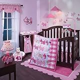 Lambs & Ivy Crib Bedding Set, Puppy Tales, 4 Piece by Lambs & Ivy [並行輸入品]