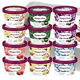 【HD】ハーゲンダッツ ミニカップ Cセット 12個入 （リッチミルク・ラムレーズン入） ギフト設定対応