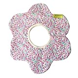 BEATON　JAPAN ベビー 選べる コットン 防水 スタイ (ピンク・フラワー)