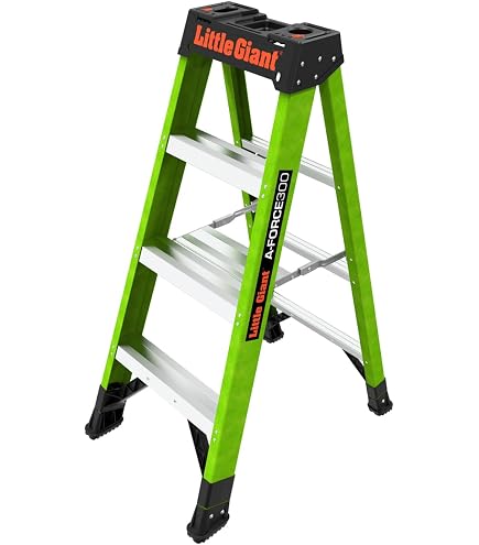 Amazon | 長谷川工業(Hasegawa) LittleGiant FRP上枠付き脚立 フォート