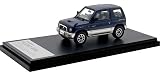 Hi Story 1/43 ミツビシ パジェロ MINI VR-II (1994) マリアナブルー/シンフォニックシルバー 完成品