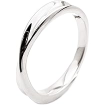   シルバーリング　メビウス　7号 楽天市場】PUERTA DEL SOL Mobius Strip メビウスの輪 リング(7