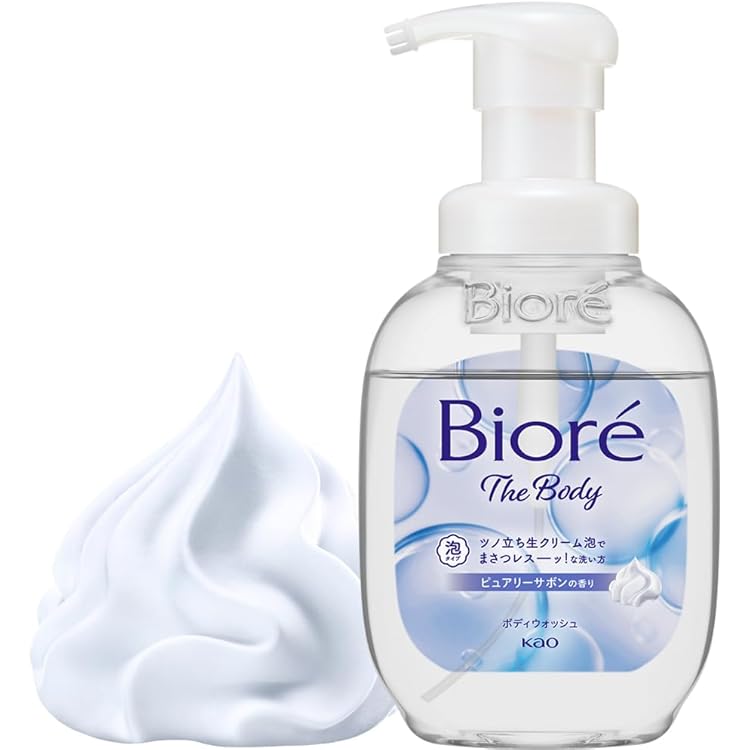 Amazon | 花王 ビオレu ザ ボディ 泡タイプ ピュアリーサボンの香り