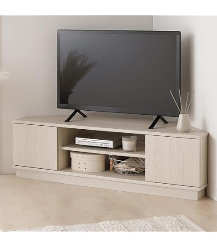 Amazon｜背面収納 コーナー テレビ台 ROBIN CORNER〔ロビン コーナー