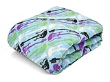 Rock Your部屋Rock N ' Roll Microplush Throw、50 x 60 "