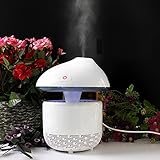 加湿機能付き 蚊取り器 虫よけ 虫除け 誘虫灯 Raintern 屋内 蚊 コバエ 駆除 蚊取り 殺虫 LEDランプ付き USB 人畜無害 捕虫器 殺虫剤不要 子供やペットにも安心