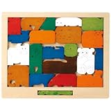 ジョージ・ラック・パズル/GEORGE LUCK PUZZLE/木のパズル/トリックパズル・アニマル/GL243
